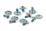 Болты установочные к креплению 8 pcs silver