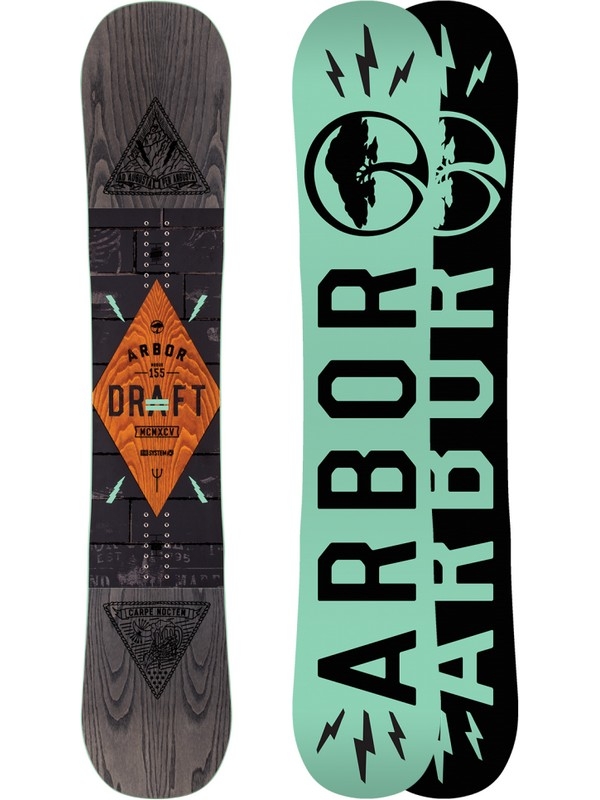 Сноуборд Arbor Draft (2015), ростовка 158см