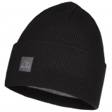 Шапка Buff Crossknit Hat Solid Black (126483.999.10.00) (2022)