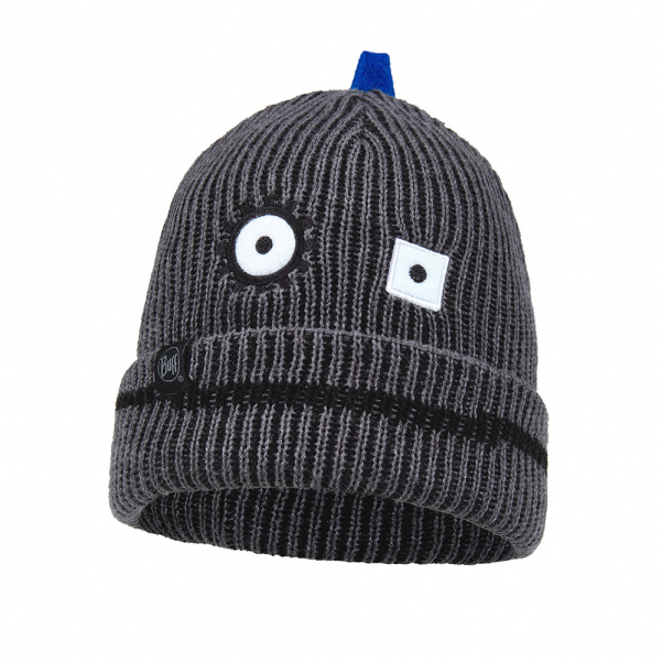 Knitted Hat Funn Robot Grey Vigore (120867.930.10.00) Buff