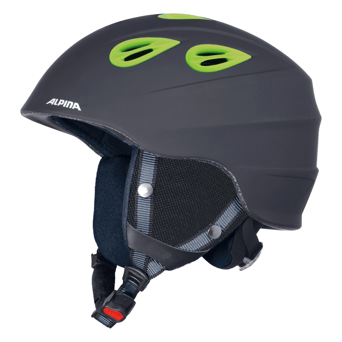 Шлем Alpina Junta 2.0 C Black-Green, год  2022, размер 57-61см