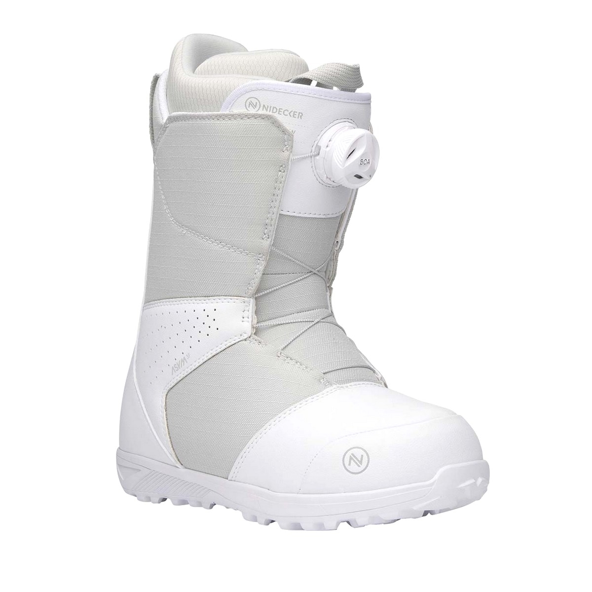 Ботинок для сноуборда Nidecker Sierra W White/Gray, год  2024, размер 37