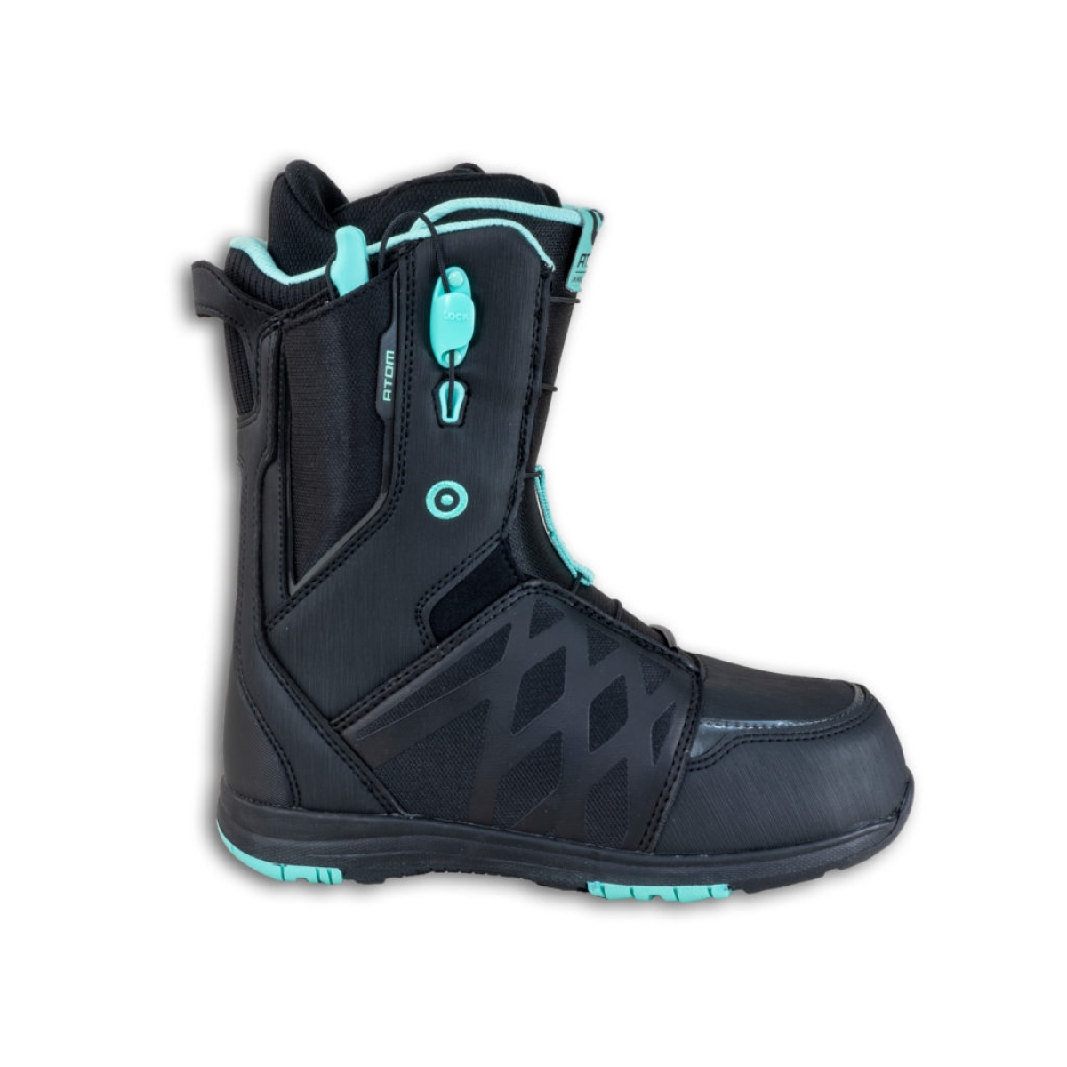 Ботинок для сноуборда Atom Freemind Black/Aquamarine, год  2023, размер 38